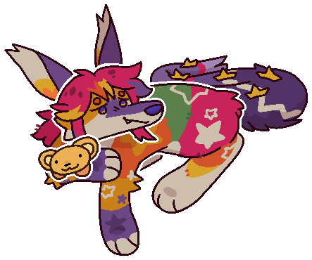 character belongs to Toxicc @ art fight/toyhouse